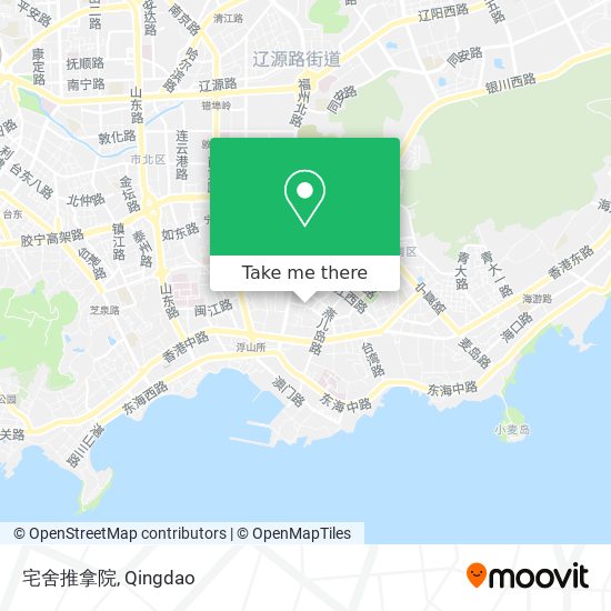 宅舍推拿院 map