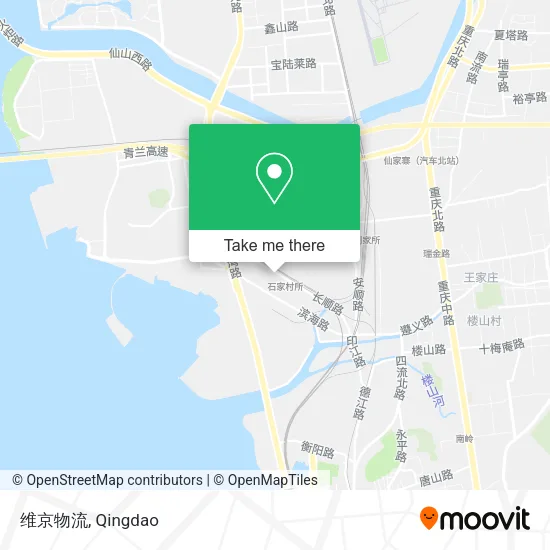 维京物流 map