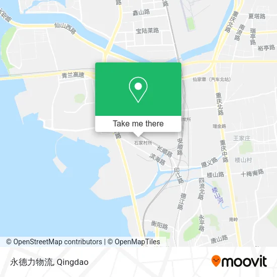 永德力物流 map