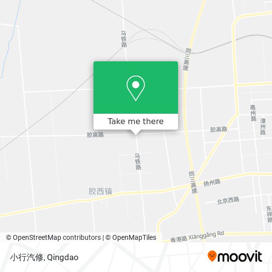 小行汽修 map