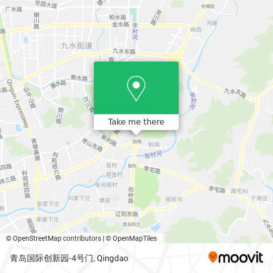 青岛国际创新园-4号门 map