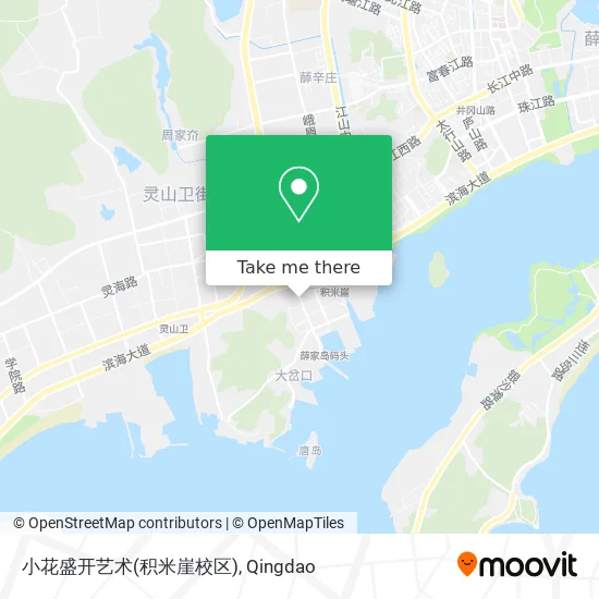 小花盛开艺术(积米崖校区) map