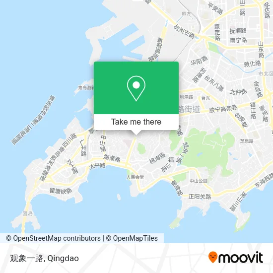 观象一路 map