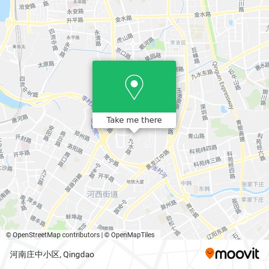 河南庄中小区 map