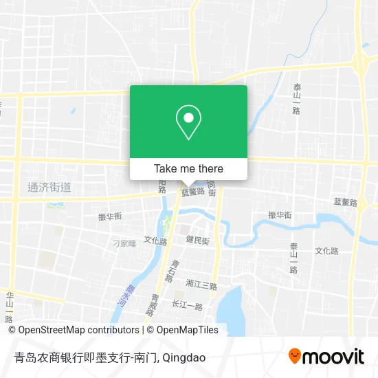 青岛农商银行即墨支行-南门 map