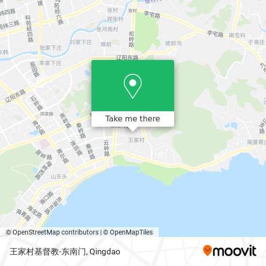 王家村基督教-东南门 map