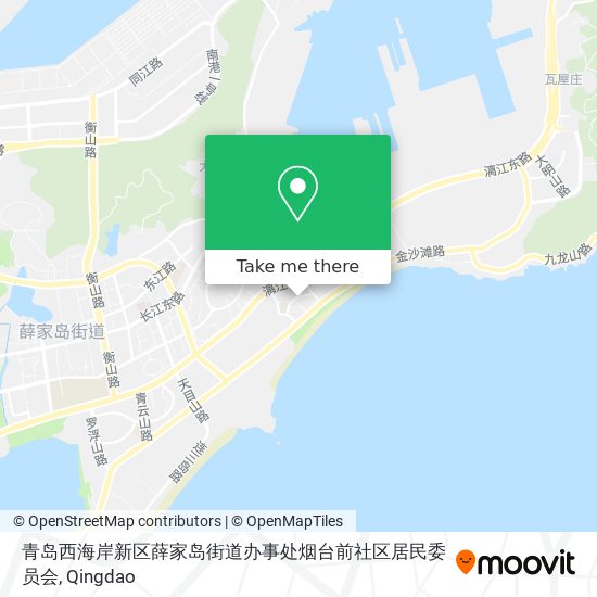 青岛西海岸新区薛家岛街道办事处烟台前社区居民委员会 map