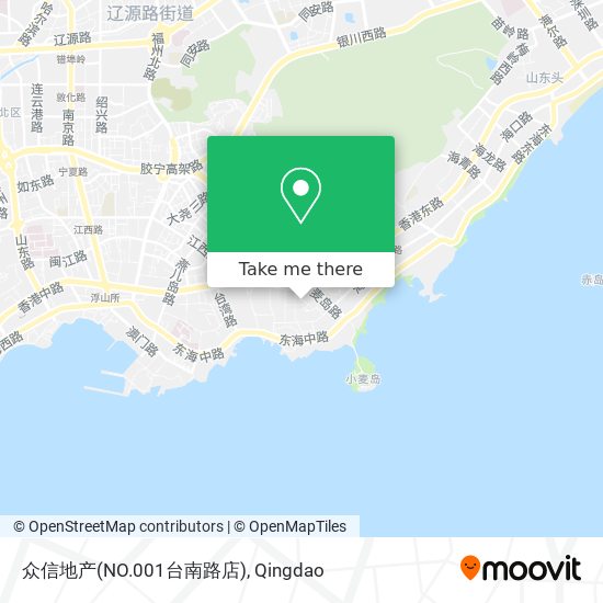 众信地产(NO.001台南路店) map