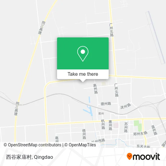 西谷家庙村 map