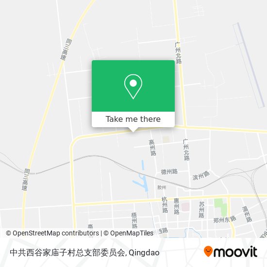 中共西谷家庙子村总支部委员会 map