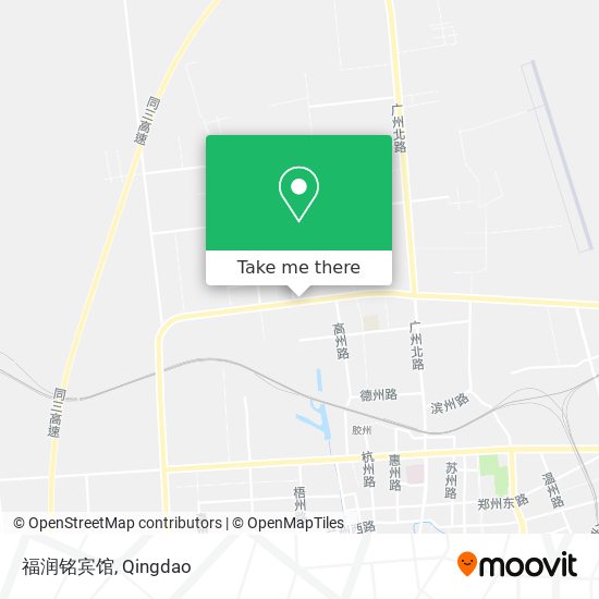福润铭宾馆 map