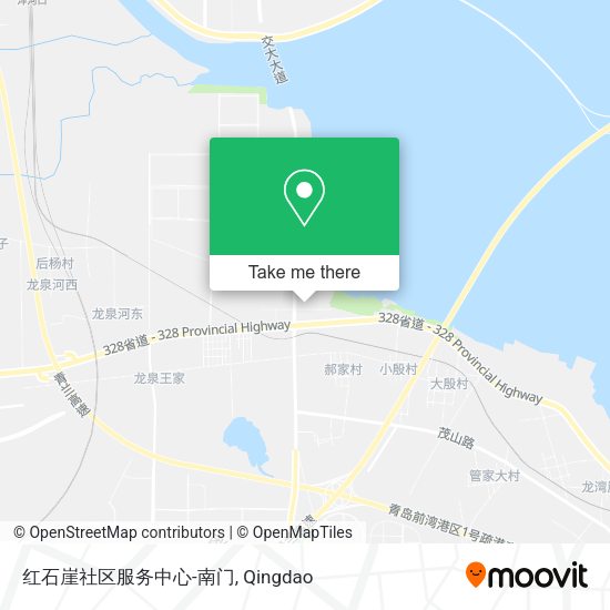 红石崖社区服务中心-南门 map