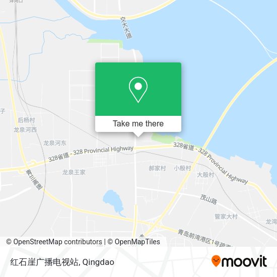 红石崖广播电视站 map