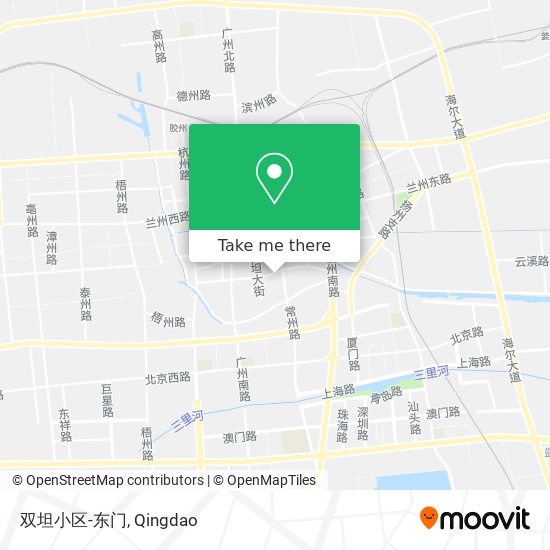 双坦小区-东门 map