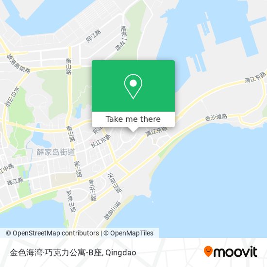 金色海湾·巧克力公寓-B座 map