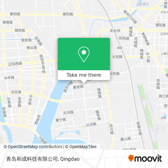 青岛和成科技有限公司 map