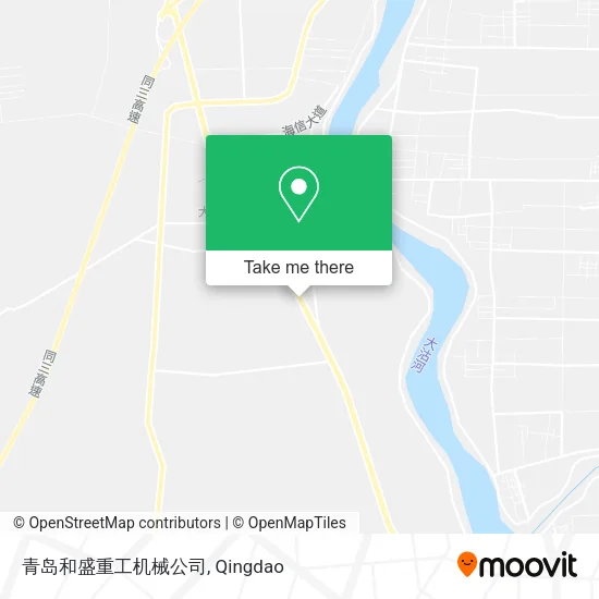 青岛和盛重工机械公司 map