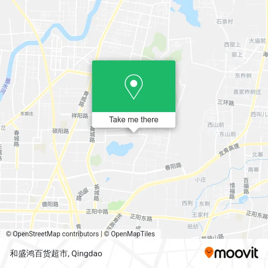 和盛鸿百货超市 map