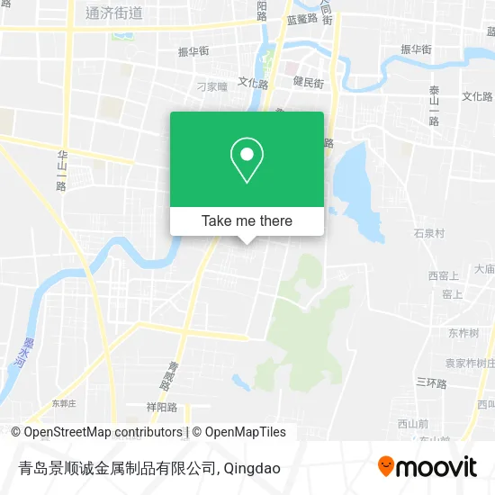 青岛景顺诚金属制品有限公司 map