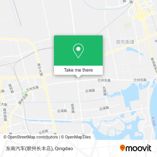 东南汽车(胶州长丰店) map