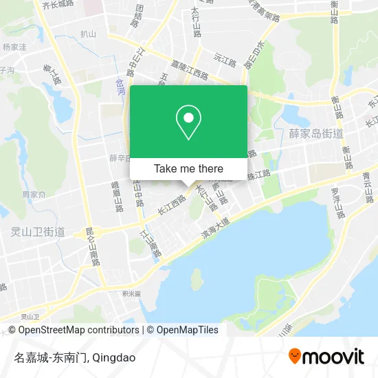 名嘉城-东南门 map