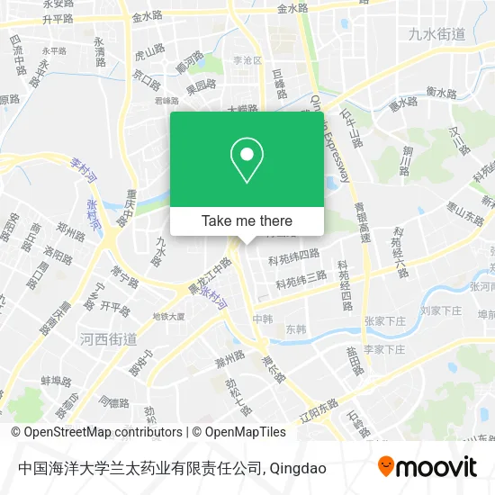 中国海洋大学兰太药业有限责任公司 map