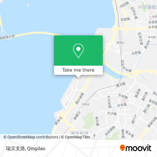瑞滨支路 map