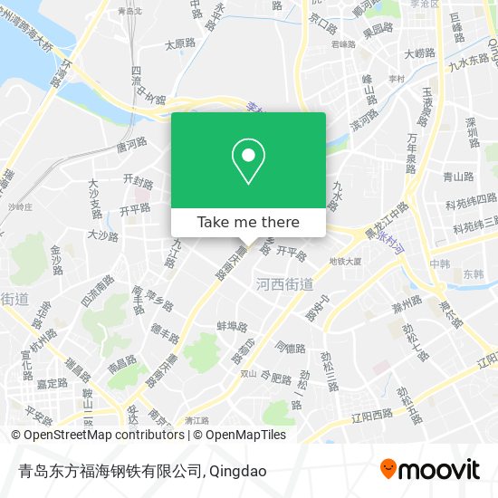 青岛东方福海钢铁有限公司 map