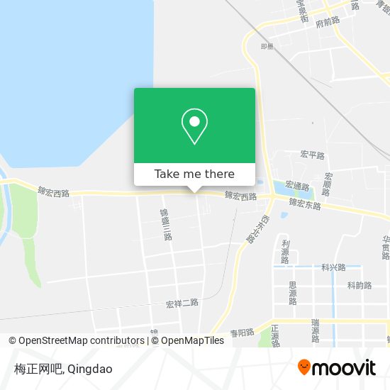 梅正网吧 map