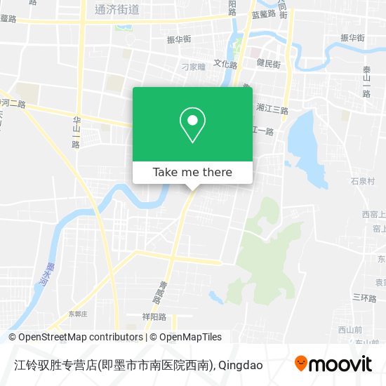 江铃驭胜专营店(即墨市市南医院西南) map