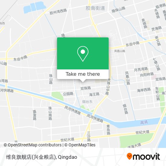 维良旗舰店(兴金粮店) map