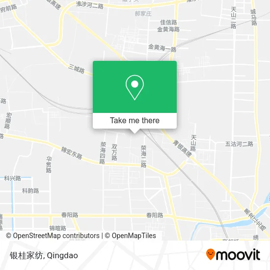 银桂家纺 map