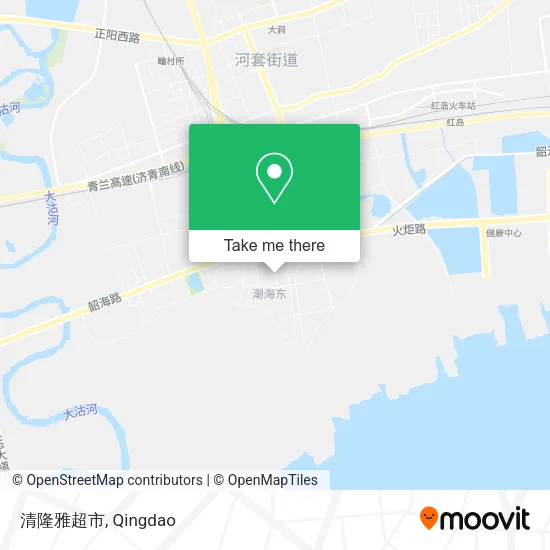 清隆雅超市 map