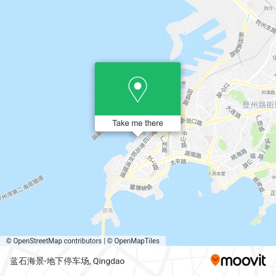 蓝石海景-地下停车场 map