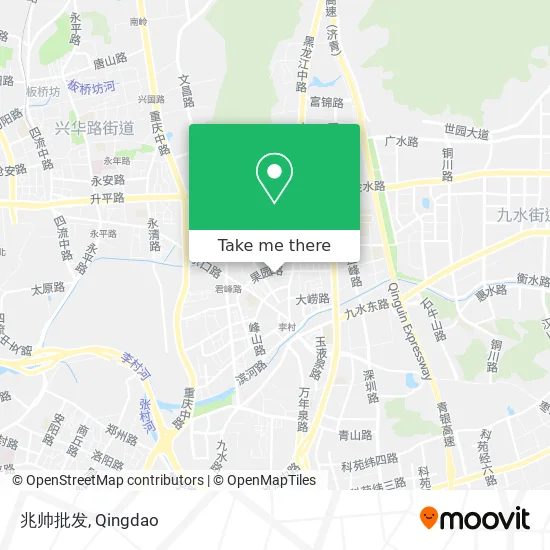 兆帅批发 map