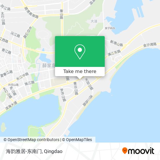 海韵雅居-东南门 map