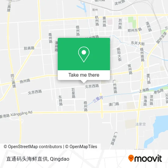 直通码头海鲜直供 map