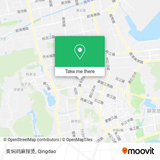 黄焖鸡麻辣烫 map