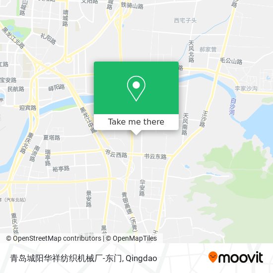 青岛城阳华祥纺织机械厂-东门 map