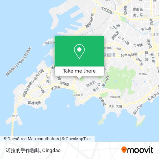 诺拉的手作咖啡 map