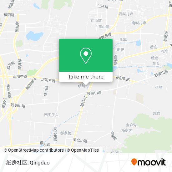 纸房社区 map