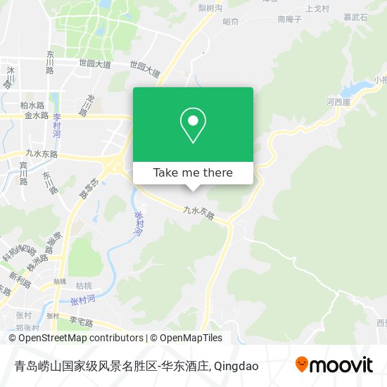 青岛崂山国家级风景名胜区-华东酒庄 map