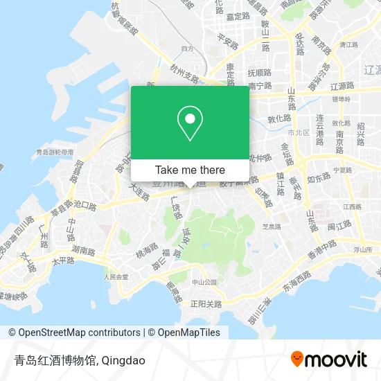 青岛红酒博物馆 map