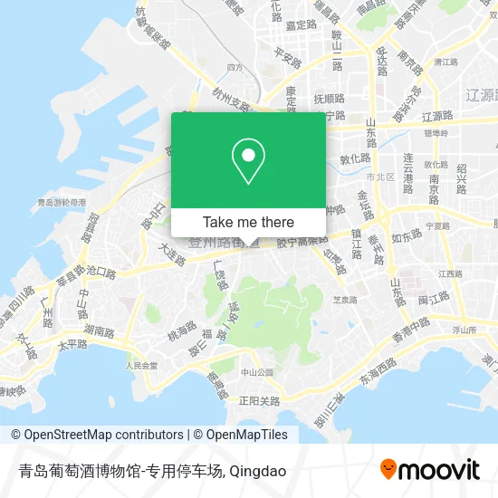 青岛葡萄酒博物馆-专用停车场 map