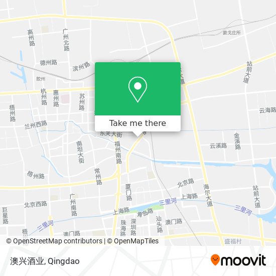 澳兴酒业 map