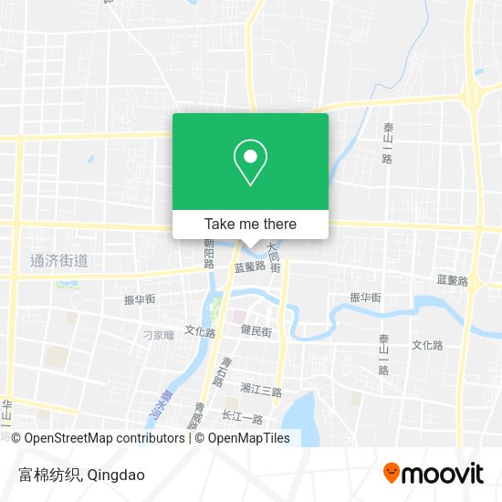 富棉纺织 map