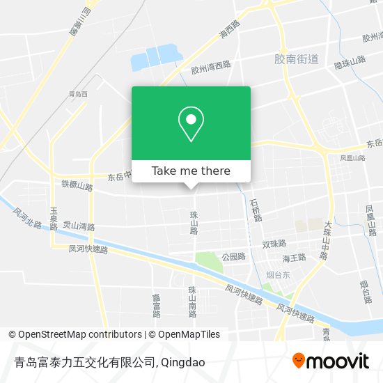 青岛富泰力五交化有限公司 map