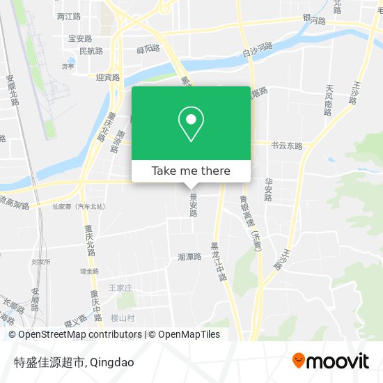 特盛佳源超市 map