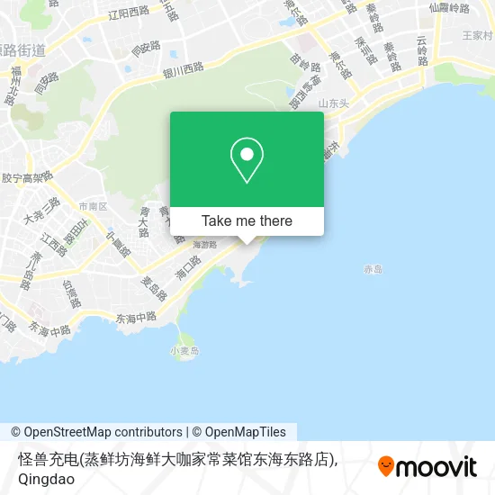 怪兽充电(蒸鲜坊海鲜大咖家常菜馆东海东路店) map