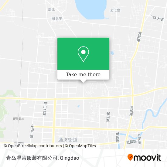 青岛温肯服装有限公司 map